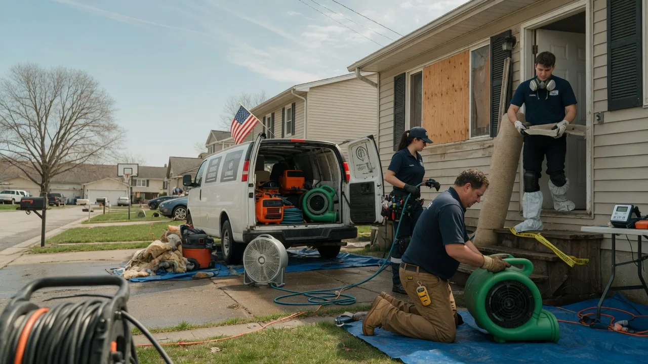 Water Damage Restoration in Ogden, IL near me